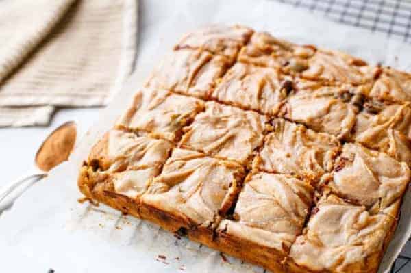 Fudgey Pumpkin Blondies: The Secret to a Creamy Cheesecake Swirl